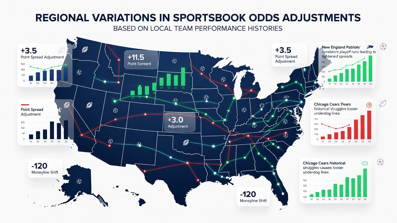 Data analysts reviewing historical performance charts used for regional odds calibration in sportsbooks