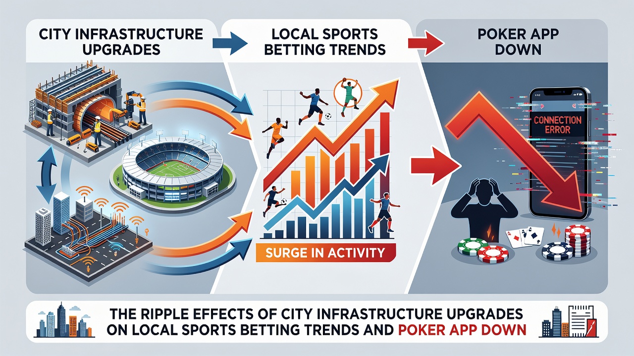 Public transit hub with commuters using mobile devices for gaming and betting applications