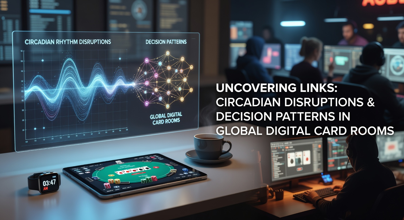 Global online poker players engaged in digital card rooms across multiple time zones at night